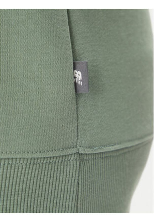 New Balance Bluza MT51929DKJ Zielony Relaxed Fit. Kolor: zielony. Materiał: bawełna