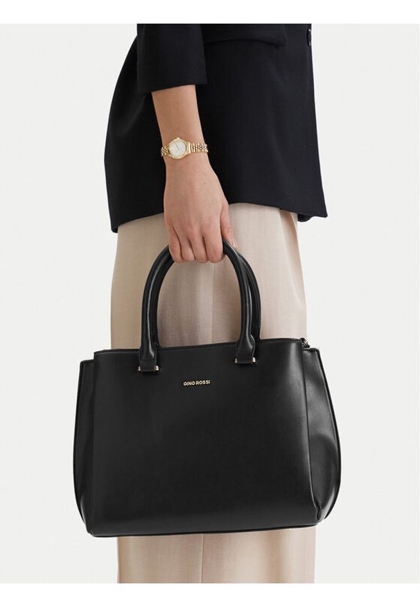 Gino Rossi - GINO ROSSI Torebka C-KY260 Czarny. Kolor: czarny