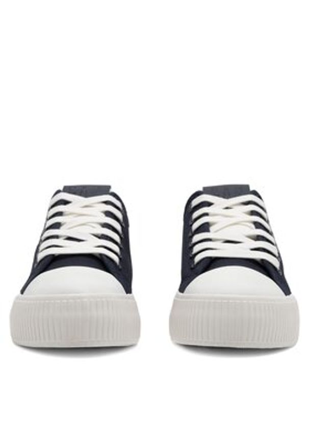 GAP - Gap Trampki GAI001F5TMELYBGP Granatowy. Kolor: niebieski. Materiał: materiał