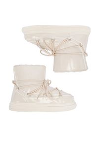 DeeZee Śniegowce DZN-026 Écru. Materiał: materiał #7