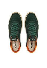 AUTRY Sneakersy FLLMUL02 Zielony. Kolor: zielony. Materiał: skóra, zamsz