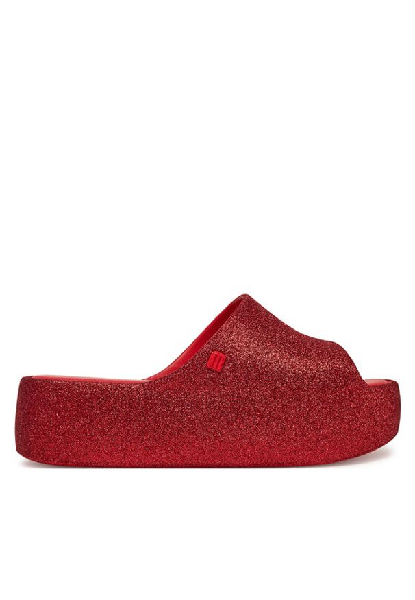 melissa - Melissa Klapki Free Platform Slide 36126 Czerwony. Kolor: czerwony. Obcas: na platformie
