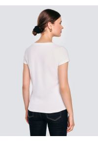 Big-Star - Koszulka damska z logo BIG STAR biała Betta 100. Okazja: na co dzień. Kolor: biały. Materiał: dzianina, jeans. Wzór: nadruk, aplikacja. Styl: klasyczny, casual, elegancki #7