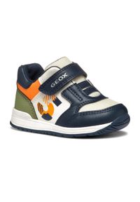 Buty dziecięce Geox Rishon. Kolor: wielokolorowy