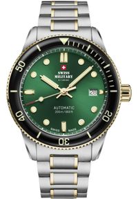 Zegarek Head Zegarek męski Swiss Military by Chrono SMA34106.03 srebrny. Kolor: srebrny #1