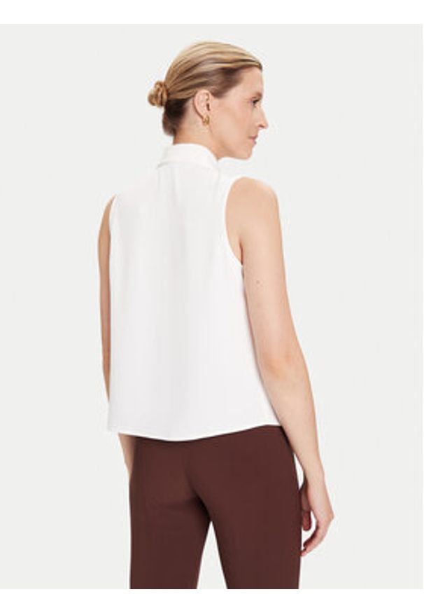 Rinascimento Bluzka CFC0125089003 Biały Regular Fit. Kolor: biały. Materiał: syntetyk