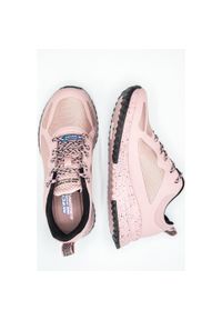 skechers - Buty do chodzenia damskie Skechers Bobs Squad 3 Star Flight. Zapięcie: sznurówki. Kolor: różowy. Materiał: syntetyk, materiał. Szerokość cholewki: normalna. Sport: turystyka piesza