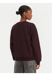 Calvin Klein Jeans Bluza Monologo LV047B234G Brązowy Regular Fit. Kolor: brązowy. Materiał: bawełna #4