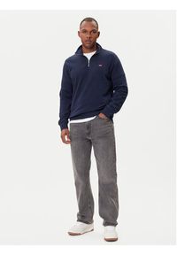 Levi's® Bluza Original A8606-0005 Granatowy Standard Fit. Kolor: niebieski. Materiał: bawełna