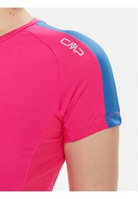 CMP Koszulka techniczna 32C6236 Różowy Slim Fit. Kolor: różowy. Materiał: syntetyk #4