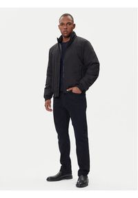Geox Kurtka bomber Vincit M5620C T3127 F9000 Czarny Regular Fit. Kolor: czarny. Materiał: syntetyk #4