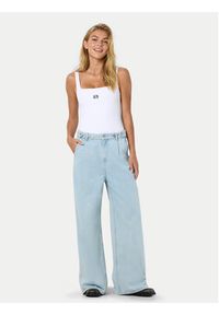 Noisy may - Noisy May Jeansy 27033285 Niebieski Wide Leg. Kolor: niebieski #6