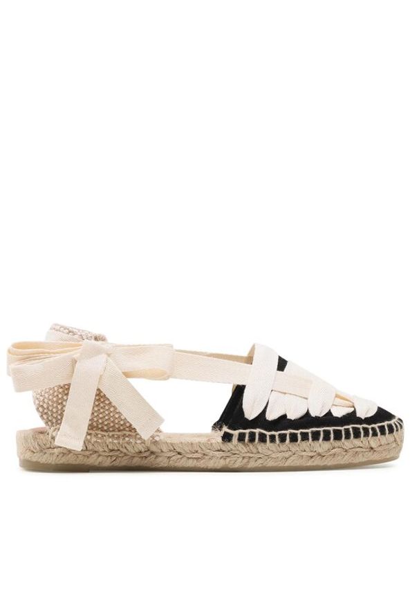 Castañer Espadryle Jean/053 216274225 Czarny. Kolor: czarny. Materiał: materiał