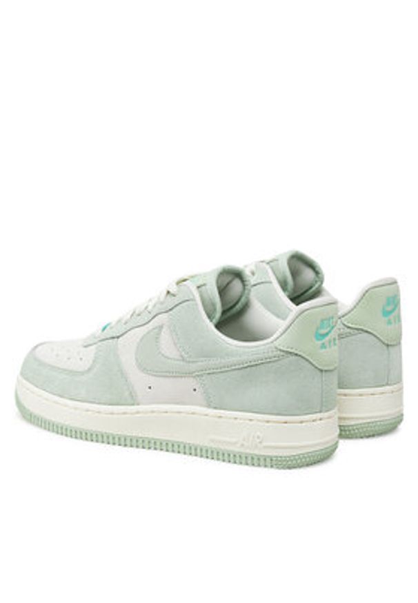 Nike Sneakersy Air Force 1 07 HQ1497 Zielony. Kolor: zielony. Materiał: zamsz, skóra. Model: Nike Air Force