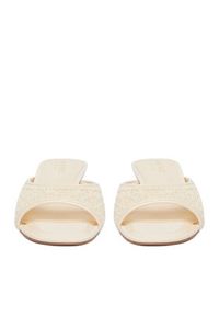 Nine West Klapki CEO-NV-015 Beżowy. Kolor: beżowy. Materiał: materiał #3