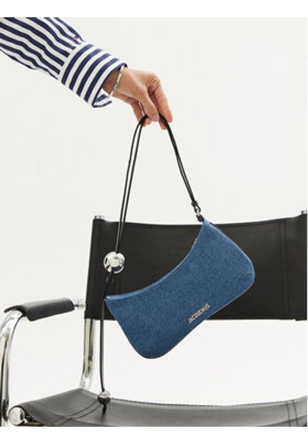 JACQUEMUS Torebka Le Bisou Perle Niebieski. Kolor: niebieski