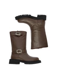 G-Star RAW - G-Star Raw Botki EO-ERVA-LT2520-101 Brązowy. Kolor: brązowy. Materiał: skóra #3