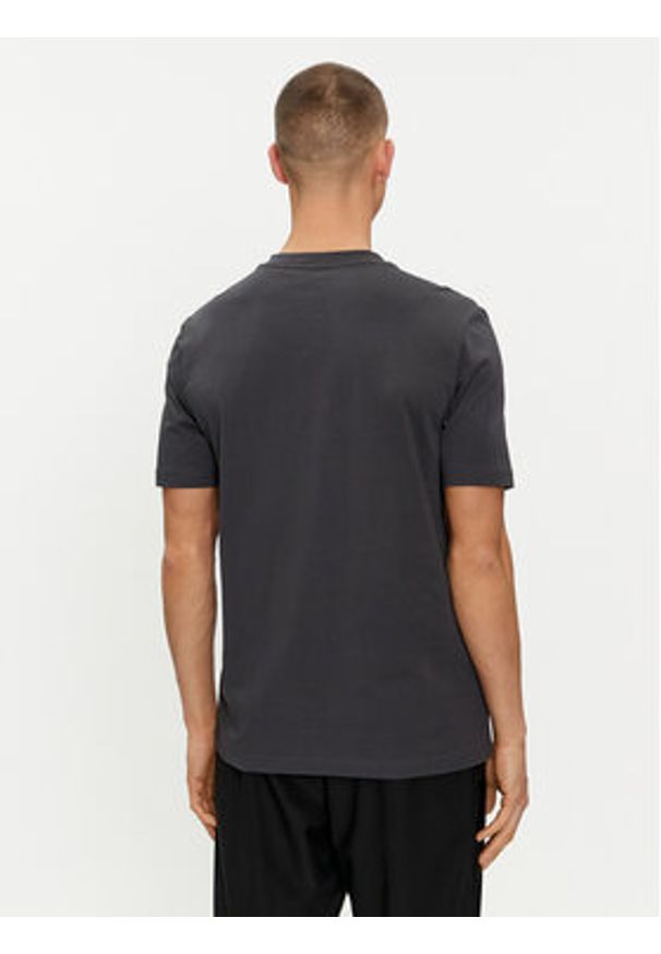 BOSS - Boss T-Shirt 50512866 Szary Regular Fit. Kolor: szary. Materiał: bawełna