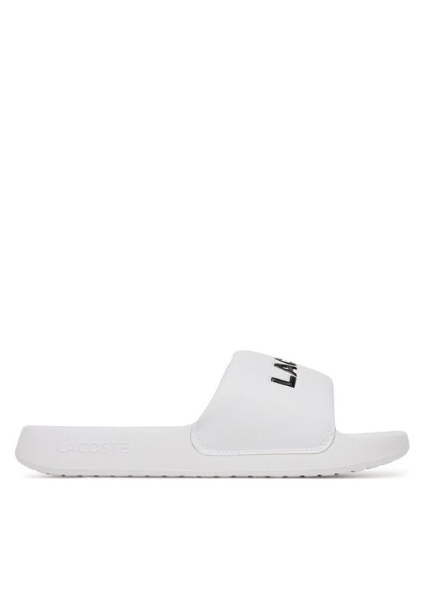 Lacoste Klapki 7-49CMA0022 Biały. Kolor: biały. Materiał: syntetyk