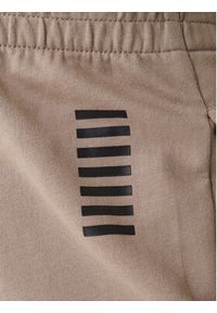 EA7 Emporio Armani Spodnie dresowe 8NPP66 PJVRZ U6167 Beżowy Regular Fit. Kolor: beżowy. Materiał: bawełna #2