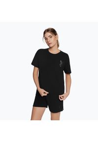 Koszulka treningowa damska Cardio Bunny Bright. Kolor: czarny