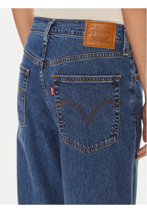 Levi's® Jeansy Ribcage 72693-0200 Granatowy Straight Fit. Kolor: niebieski