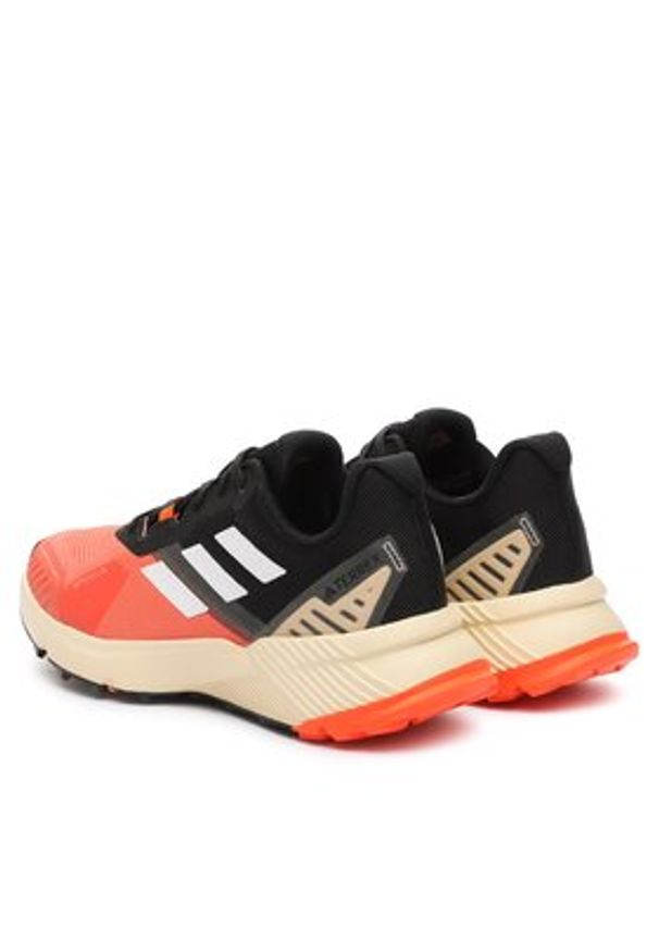 Adidas - adidas Buty do biegania Terrex Soulstride Trail Running Shoes IF5011 Pomarańczowy. Kolor: pomarańczowy. Materiał: materiał, mesh. Model: Adidas Terrex. Sport: bieganie