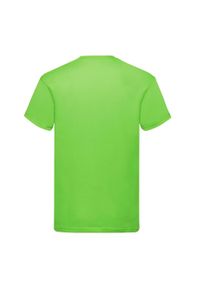 FRUIT OF THE LOOM - Oryginalna Koszulka Męska. Kolor: zielony, żółty, wielokolorowy