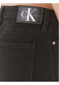 Calvin Klein Jeans Spódnica jeansowa J20J220468 Czarny Regular Fit. Kolor: czarny. Materiał: bawełna #6