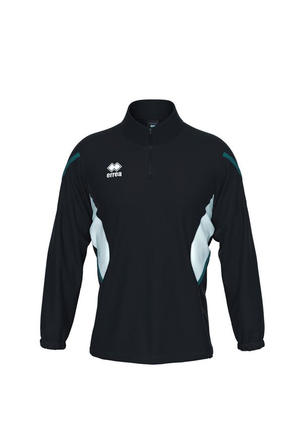 ERREA - Dziecięca bluza dresowa Errea Charles. Kolor: czarny, wielokolorowy, biały. Materiał: dresówka