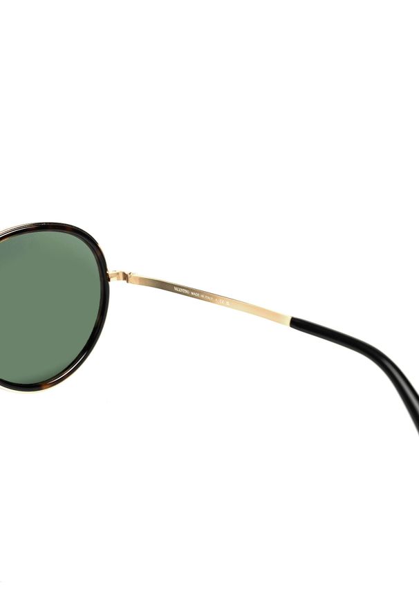 VALENTINO - Valentino Okulary "VA2051" | VA2051 300371 | Kobieta | Czarny, Brązowy. Kształt: owalne. Kolor: wielokolorowy, czarny, brązowy. Materiał: materiał