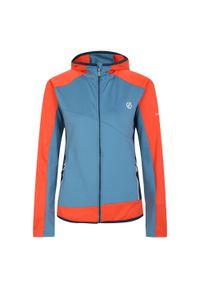 DARE 2B - Damska Warstwa Środkowa Traversing Core Stretch Midlayer. Kolor: niebieski, wielokolorowy, pomarańczowy. Sport: turystyka piesza #1