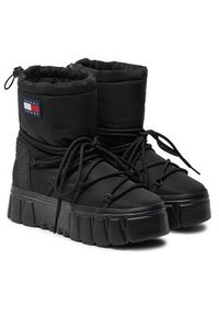 Tommy Jeans Śniegowce EN0EN02601 Czarny. Kolor: czarny. Materiał: materiał