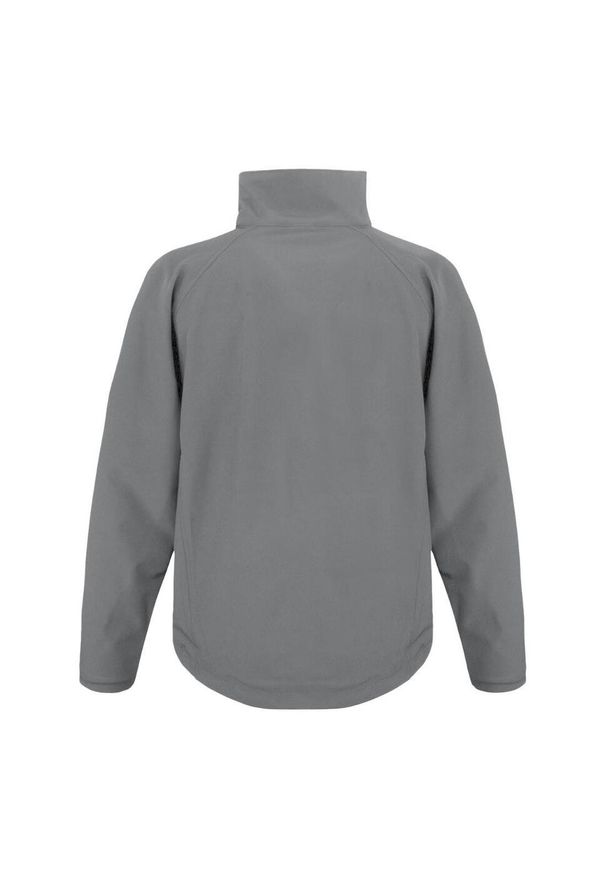 RESULT - Oddychająca, Wiatroodporna Kurtka Męska Z 2 Warstwami Podstawy Softshell. Kolor: wielokolorowy, czarny, szary. Materiał: softshell