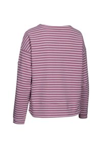 TRESPASS - Koszulka/Bluza Damska Soothing Striped Marl Top. Kolor: fioletowy