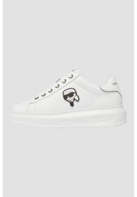 Karl Lagerfeld - KARL LAGERFELD Białe sneakersy Karl Nft Lo Lace. Kolor: biały #6