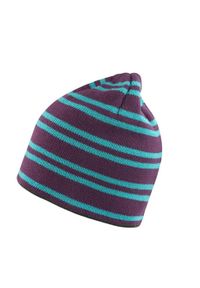 RESULT WINTER ESSENTIALS - Team Reversible Beanie. Kolor: wielokolorowy, fioletowy, niebieski, szary