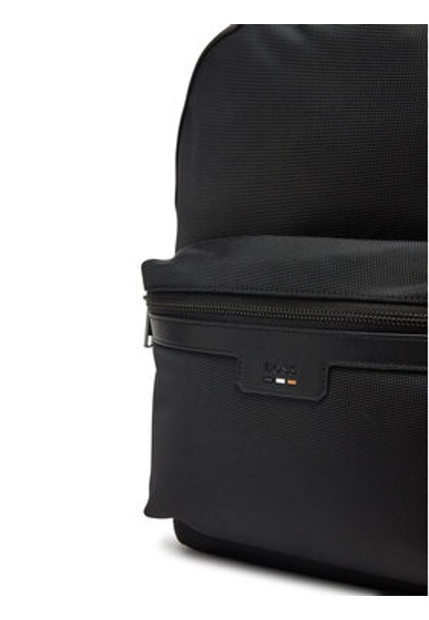 BOSS Plecak 50536170 Czarny. Kolor: czarny. Materiał: materiał