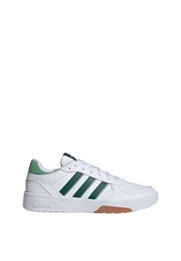 Adidas - CourtBeat Court Lifestyle Shoes. Kolor: biały, zielony, szary, wielokolorowy. Materiał: materiał. Sport: tenis #1