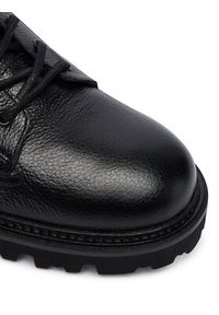 BOSS Trapery Julyo 50552581 Czarny. Kolor: czarny. Materiał: skóra #2