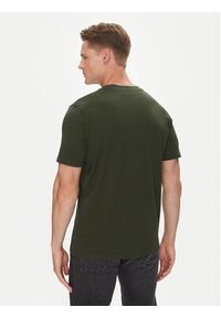 Hugo - HUGO T-Shirt Dulivio 50467556 Zielony Regular Fit. Kolor: zielony. Materiał: bawełna #5
