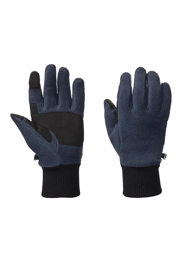 Rękawiczki trekkingowe Jack Wolfskin Vertigo. Kolor: niebieski. Sport: turystyka piesza