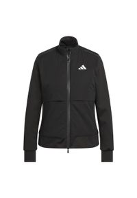 Adidas - Kurtka Ultimate365 Tour Frostguard Full-Zip. Typ kołnierza: golf. Kolor: czarny. Sport: golf