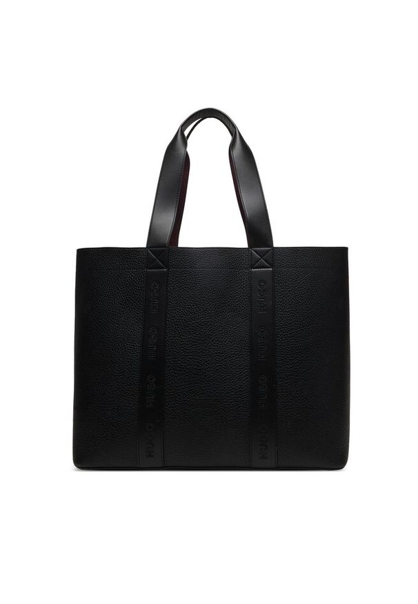 Hugo - Torebka HUGO. Kolor: czarny