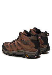 Merrell Trekkingi Moab 3 Mid Gtx J036749 Brązowy. Kolor: brązowy. Materiał: skóra, zamsz. Sport: turystyka piesza #3