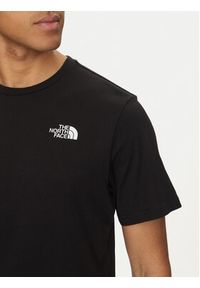 The North Face T-Shirt Vertical NF0A89FP Czarny Regular Fit. Kolor: czarny. Materiał: bawełna #3
