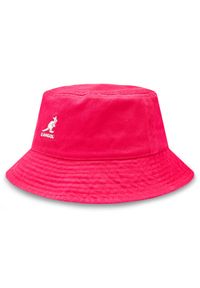 Kangol Kapelusz Washed Bucket K4224HT Różowy. Kolor: różowy. Materiał: bawełna, materiał