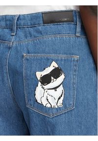 Karl Lagerfeld Jeans Jeansy B3W10046 Niebieski Wide Leg. Kolor: niebieski #3