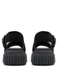 Clarks Sandały Evamar Wish 26181199 Czarny. Kolor: czarny. Materiał: zamsz, skóra #4