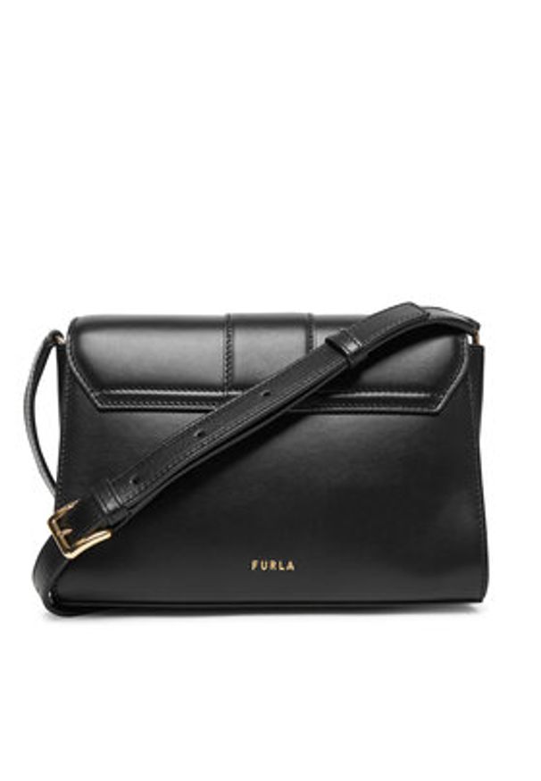Furla Torebka Urban WB01683 BX3346 IT O6000 Czarny. Kolor: czarny. Materiał: skórzane